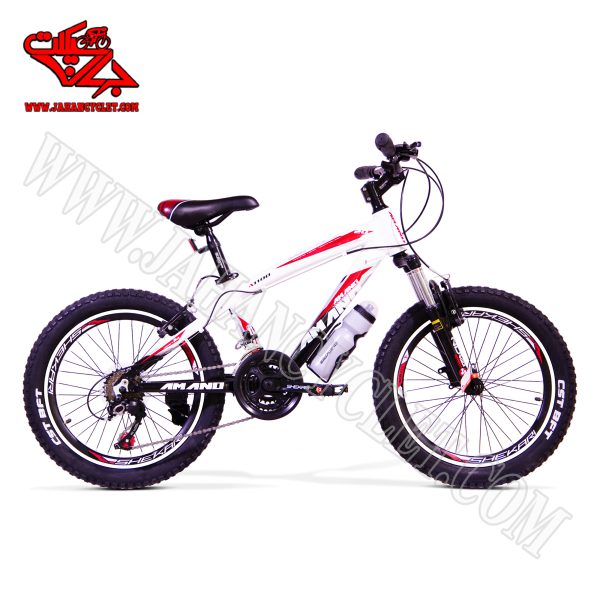 دوچرخه آمانو سفید قرمز 20