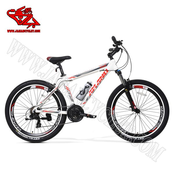 دوچرخه آمانو سفید قرمز 26