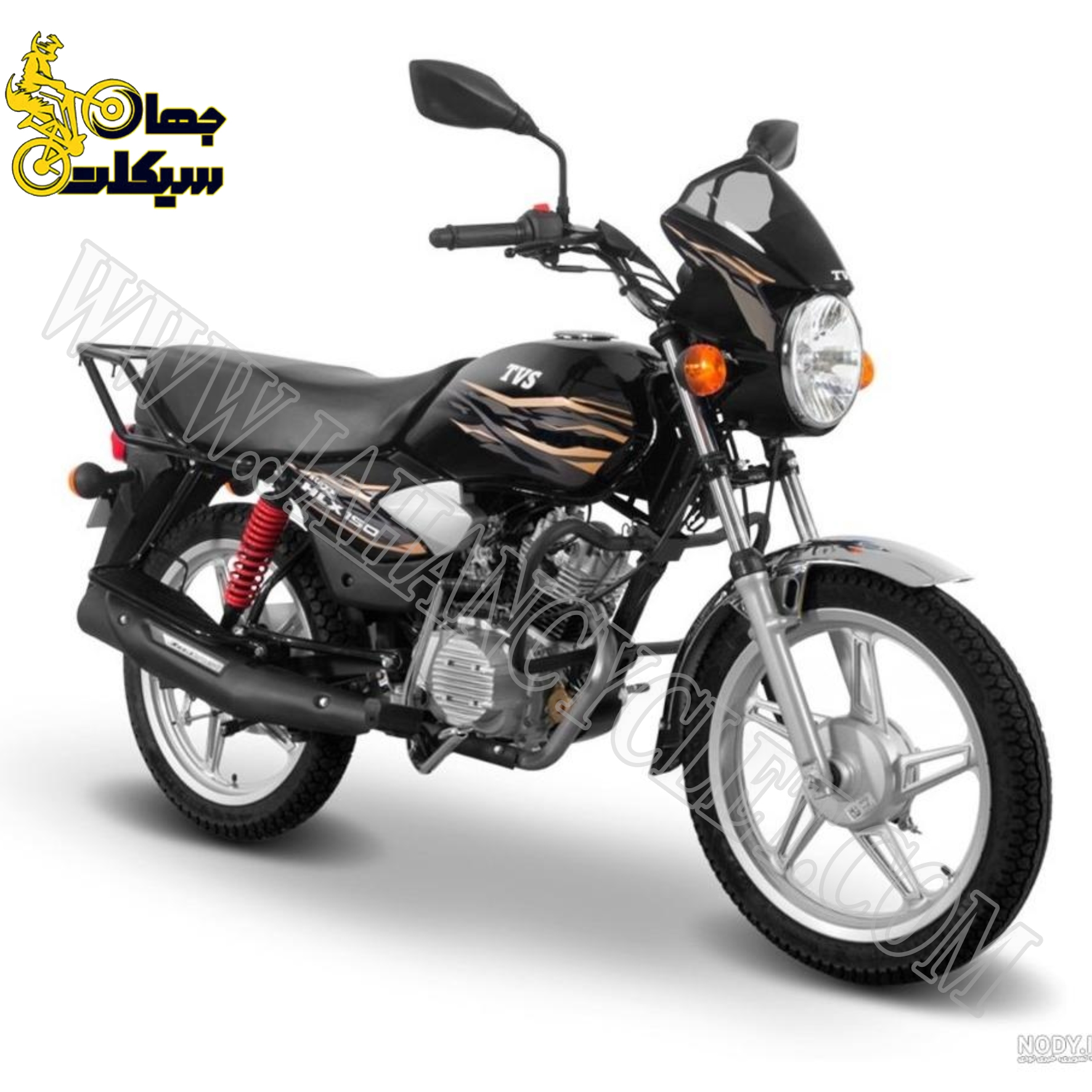 موتورسیکلت طرح باکستر TVS مدل 1403