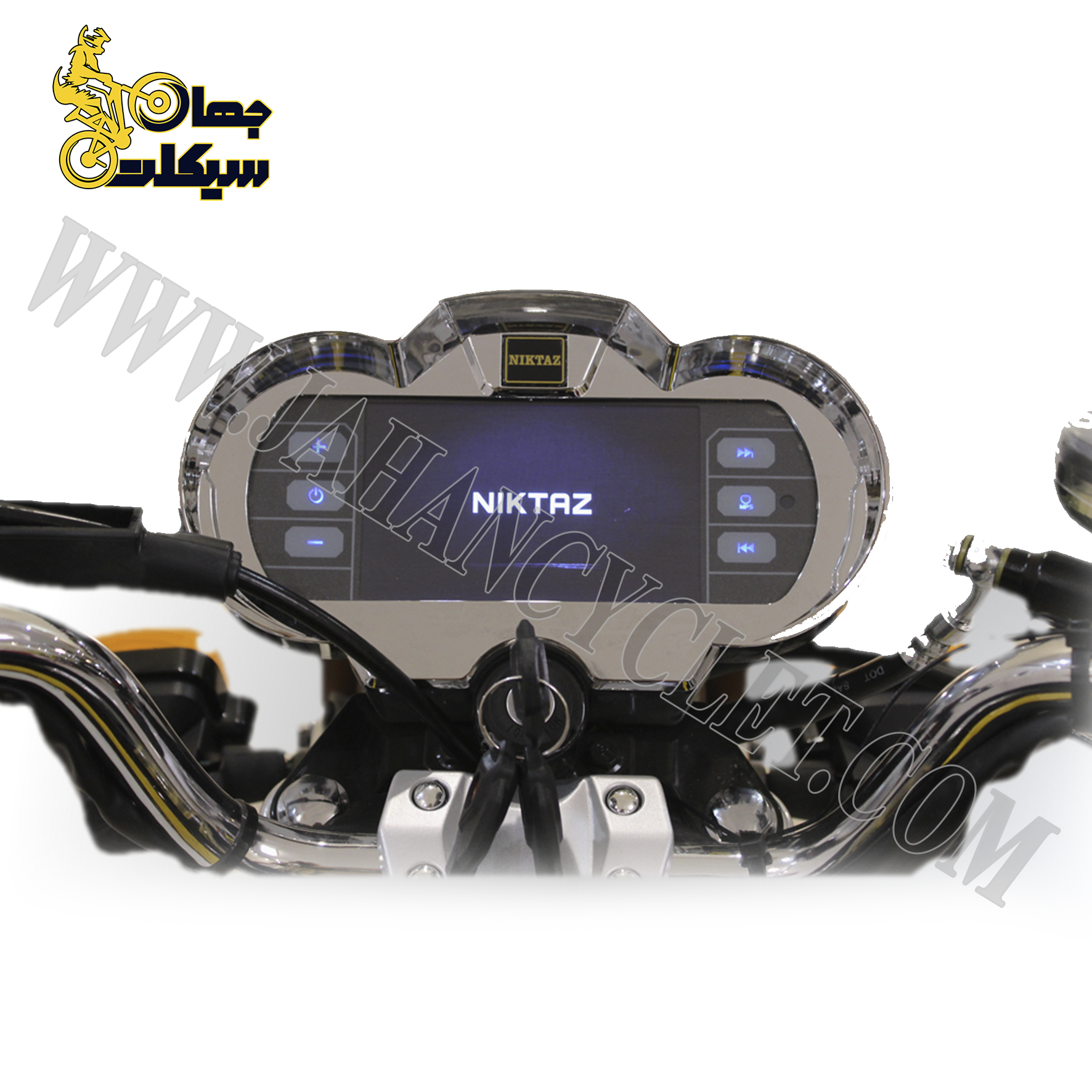 نمای نزدیک از انجین 200 سی‌سی نیکتاز